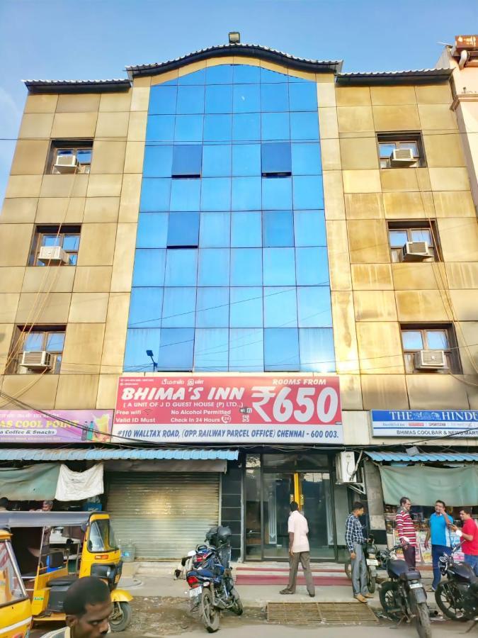 Bhimas Inn -Puratchi Thalaivar Dr M G Ramachandran Central Railway Station Chennai Exteriör bild